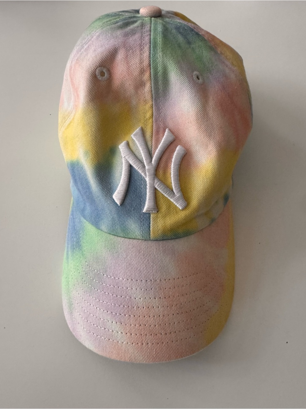 '47 Brand New York Yankees Clean Up Adjustable Tie-Dye Baseball Cap